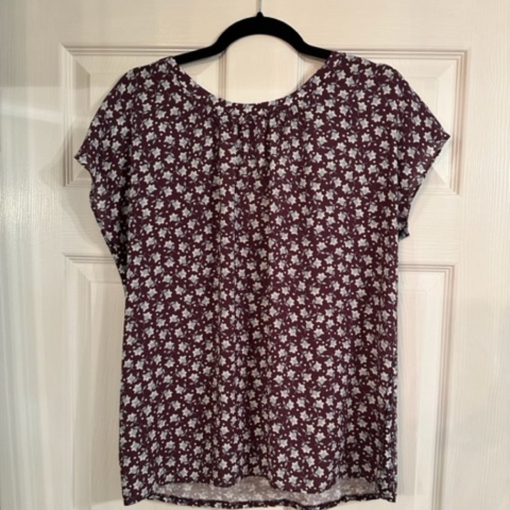 LOFT Mixed Media Top